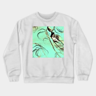 Abstract Seashore Crewneck Sweatshirt